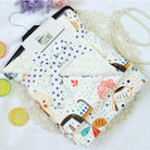 Boo&Bub 120 x 75 CM Baby Baby Dot Blanket | Quilt Flannel Fleece Infant Swaddle Wrap Selimut Kanak-Kanak 婴儿豆豆被 - Boo & Bub