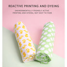 Boo&Bub 102 x 76 cm 4pcs/pack baby blankets | newborn crib sheets cot linen 100% cotton Flannel printing Muslin Diaper - Boo & Bub