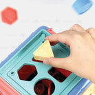 Boo&Bub Baby Activity Cube | 6 Sided Musical Shape Sorting Matching Box Cube Toy - Boo & Bub