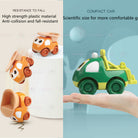Boo&Bub Cute Inertia Car Set Anti-collision Anti-fall Inertial Engineering Work Car Boy And Girl Gift Ornament - Boo & Bub
