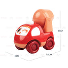 Boo&Bub Cute Inertia Car Set Anti-collision Anti-fall Inertial Engineering Work Car Boy And Girl Gift Ornament - Boo & Bub