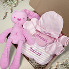 Personalized name embroidery newborn baby gift box set ( SULAM NAMA) - Boo & Bub