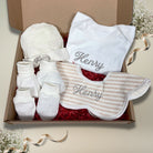 Personalized name embroidery newborn baby gift box set ( SULAM NAMA) - Boo & Bub