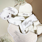 Personalized name embroidery newborn baby gift box set ( SULAM NAMA) - Boo & Bub