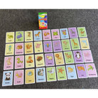 36pcs Double Side Big Flash Cards | Baby Children Cognition Body Parts Animal Fruits Flashcards Montessori - Boo & Bub