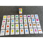 36pcs Double Side Big Flash Cards | Baby Children Cognition Body Parts Animal Fruits Flashcards Montessori - Boo & Bub