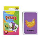 36pcs Double Side Big Flash Cards | Baby Children Cognition Body Parts Animal Fruits Flashcards Montessori - Boo & Bub