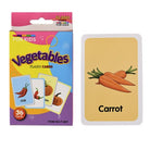 36pcs Double Side Big Flash Cards | Baby Children Cognition Body Parts Animal Fruits Flashcards Montessori - Boo & Bub