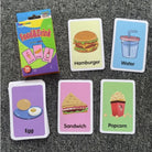 36pcs Double Side Big Flash Cards | Baby Children Cognition Body Parts Animal Fruits Flashcards Montessori - Boo & Bub