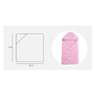Boo&Bub Hooded Baby Blanket | Swaddle Newborn Thermal Soft Fleece Blanket Solid Bedding Set Cotton Quilt Infant Bedding - Boo & Bub