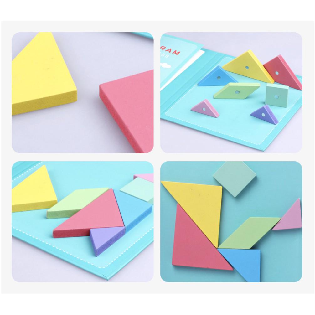 Colorful Magnet Tangram - Boo & Bub