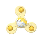 Boo&Bub Baby Spin Top Bath Toys | Boy Children Bathing Spinner Suction Cup Toy For Kids 1 To 6 Years - Boo & Bub