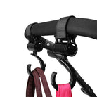 2PCS Baby Stroller Hooks | Pram Rotate 360 Diaper Bag Hanger Baby Kids Activity Gear Stroller Accessories - Boo & Bub