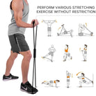 Sport Accessories Training Band | Elastic Rubber Expander Rope Exercise Gym Muscle Resistance Bands - Boo & Bub