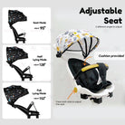 Kids Baby Magic Stroller with Adjustable Sunshade Canopy  | 4 Wheels Travel Foldable Stroller - Boo & Bub