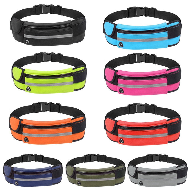 Sports Waist Bag | Waterproof running Sports Belt Gym Phone Holder Women Men Hold Water Bicycle Run Belt Waist - Boo & Bub