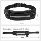 Sports Waist Bag | Waterproof running Sports Belt Gym Phone Holder Women Men Hold Water Bicycle Run Belt Waist - Boo & Bub