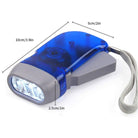 LED Hand Pressing Torch Light | Dynamo Power Wind Up Flashlight  Hand Press Crank Camping Lamp Light Outdoor Home - Boo & Bub
