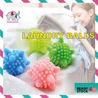 Boo&Bub Magic Laundry Balls | Reusable Household Washing Machine Clothes Remove Dirt Clean Starfish Shape ball - Boo & Bub
