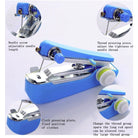 Boo&Bub Mini Sewing Machine | Portable Hand-Held Sewing Cloth Fabric Handy Electric Stitch Needlework Useful Handwork - Boo & Bub