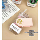 Starbucks square Rotating Cup with straw | high temperature resistant creative viral tumbler 星巴克 - Boo & Bub