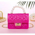 Mini Sling Handbag | Elegant Shoulder Messenger Portable Chain Bag Girl PVC Jelly Bag Crossbody Small Square - Boo & Bub