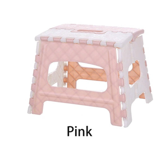 Foldable Stool | Easy Clean Kitchen Home Train Outdoor Bedroom Kids Adults Portable Lightweight Bathroom - Boo & Bub