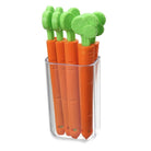 5 PCS Sealing Clip | Food Snack Bag Cute Carrot Sealing Bag Tweezers Magnetic Storage Box Kitchen Tools - Boo & Bub