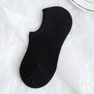 1 Pair Boat Sock | Solid Color Summer Low Cut Non Slip Silicone Back Sock - Boo & Bub