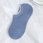 1 Pair Boat Sock | Solid Color Summer Low Cut Non Slip Silicone Back Sock - Boo & Bub