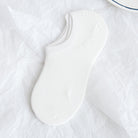 1 Pair Boat Sock | Solid Color Summer Low Cut Non Slip Silicone Back Sock - Boo & Bub