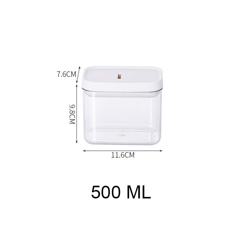 Boo&Bub Airtight Food Storage Containers with Lids | BPA Free Clear Plastic Cereal Storage - Boo & Bub