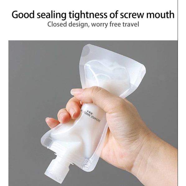 Boo&Bub Travel Portable Lotion Dispensing Bag | 30/50/100ml One-time Sub-bottle - Boo & Bub