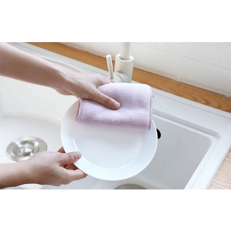3 pc/per pack Kitchen Towel | Extra Thick Layers Absorbent Cleaning Dish Washing Towel - Boo & Bub