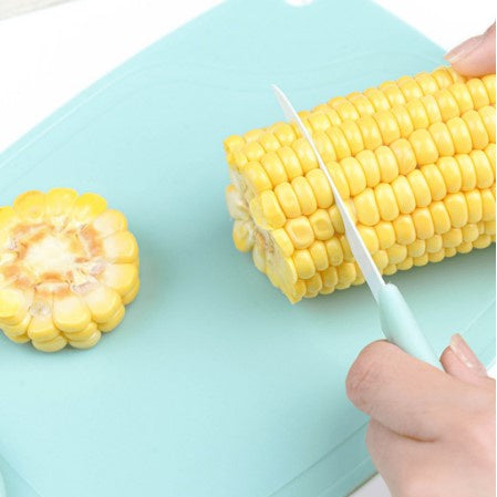 3pcs Travel Set Ceramic Knife Set | Fruit/Vegetable Peeler Mini Cutting Board Colorful - Boo & Bub