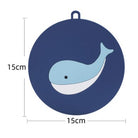 Cartoon Coaster | Heat-resistant Table Mat Bowl | Silicone Coaster Non-slip Desk Decoration Mat - Boo & Bub