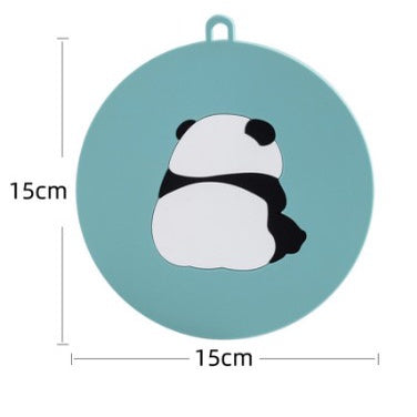 Cartoon Coaster | Heat-resistant Table Mat Bowl | Silicone Coaster Non-slip Desk Decoration Mat - Boo & Bub