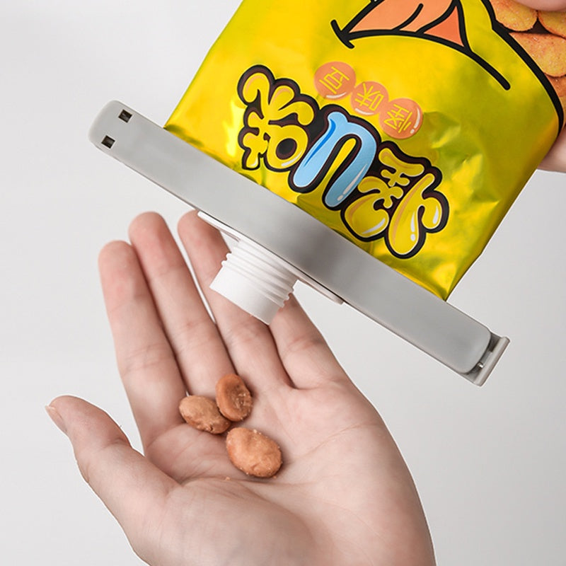 Snacks Sealer | Food Sealing Clip Air Tight Food Clip large size sealing bag clip kitchen snack sealer - Boo & Bub