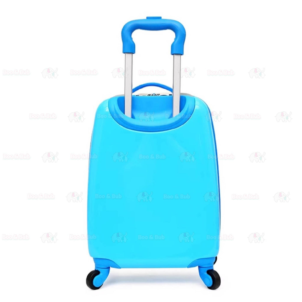3D Cartoon Travel & School Trolley Kids Luggage Bag | Kid Travel Suitcase - Boo & Bub