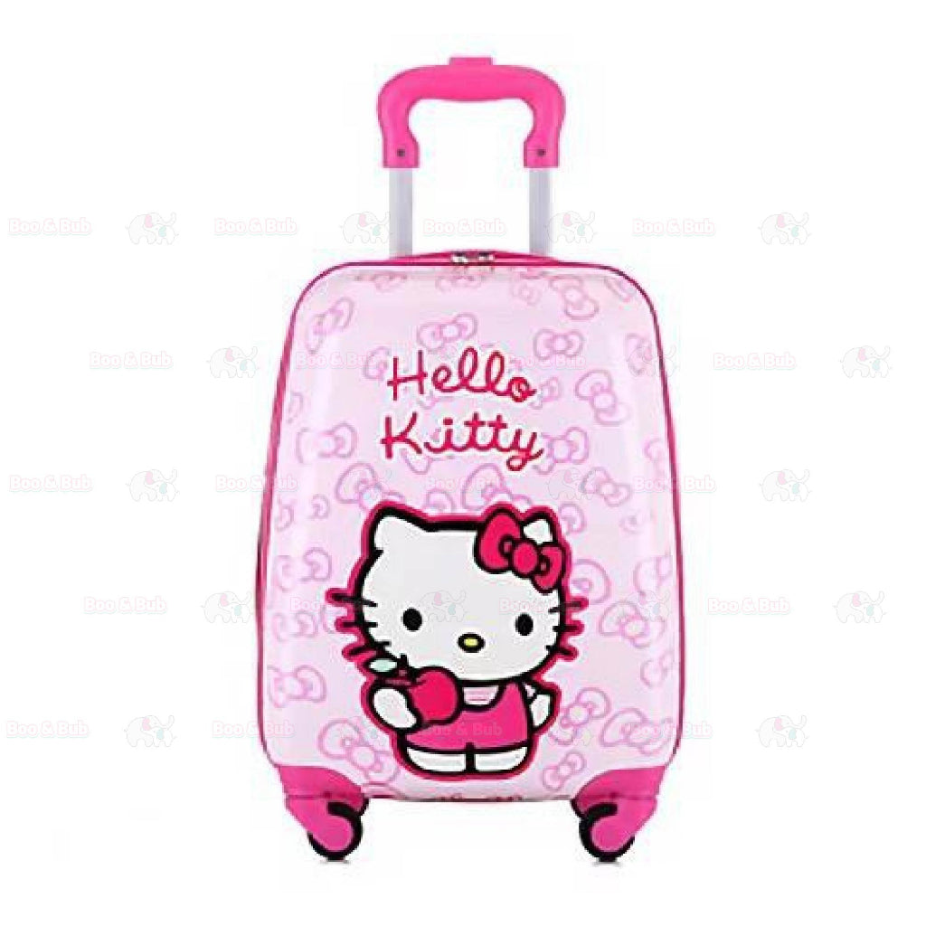 3D Cartoon Travel & School Trolley Kids Luggage Bag | Kid Travel Suitcase - Boo & Bub
