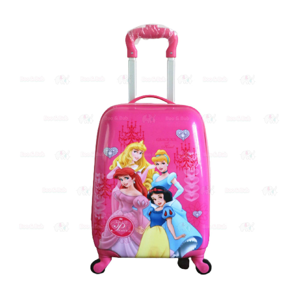 3D Cartoon Travel & School Trolley Kids Luggage Bag | Kid Travel Suitcase - Boo & Bub