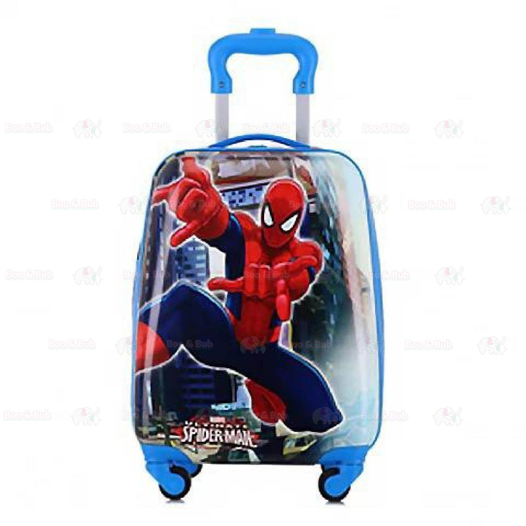 3D Cartoon Travel & School Trolley Kids Luggage Bag | Kid Travel Suitcase - Boo & Bub