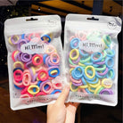 Kids Colorful Hair Accessories | Hair Tie Girls Rubber Band Kids Ponytail Headband Hair Children - Boo & Bub