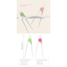 Kids Training Chopsticks | Chop Sticks Reusable Training Chopstick Helper Cute Children Tableware Set - Boo & Bub