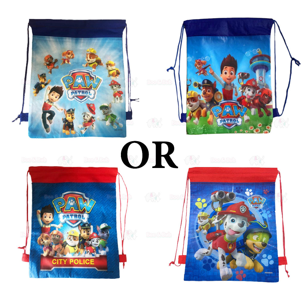 Cartoon Drawstring Pocket Storage Bag | Little Girl Party Decorate Gift Accessories Kids Toys Christmas Gifts - Boo & Bub