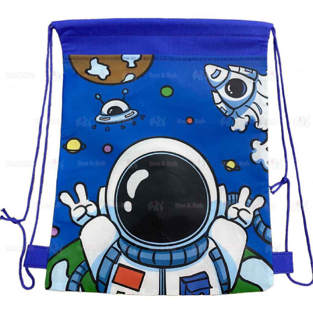 Cartoon Drawstring Pocket Storage Bag | Little Girl Party Decorate Gift Accessories Kids Toys Christmas Gifts - Boo & Bub
