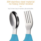 2PCS Soft Silicone Baby Spoon Set | Baby Infact Tableware Feeding Dishes Tableware For Kids Learn To Eat Training - Boo & Bub