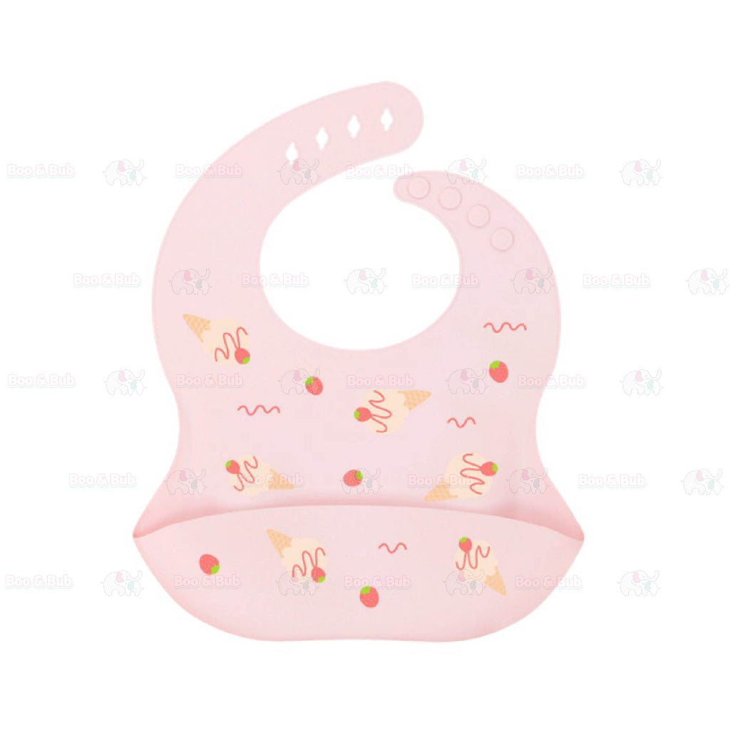 Cartoon Baby Waterproof Bib | Soft Bibs Baby Feeding Dinosaur Kids Girl Boy Adjustable Children Newborn - Boo & Bub