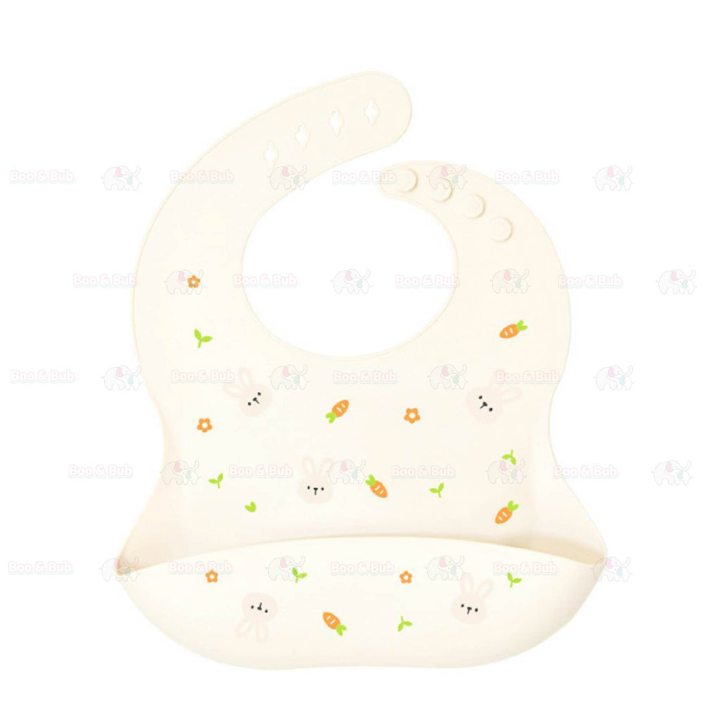 Cartoon Baby Waterproof Bib | Soft Bibs Baby Feeding Dinosaur Kids Girl Boy Adjustable Children Newborn - Boo & Bub