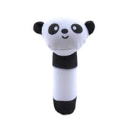Baby squeaky rattle BB Sticks | Beep Soft Plush Doll Crib Hanging Hand Montessori Educational Toy Animal Doll - Boo & Bub